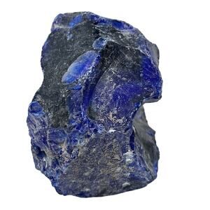 Cobalt Blue Black Art‎ Glass Cullet Slag Glass #5XL198
